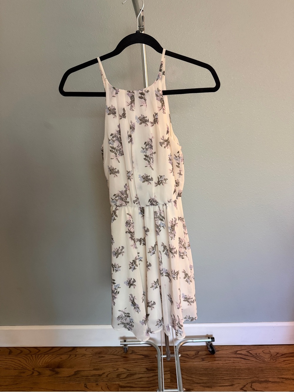 Blue Rain Blouson Dress